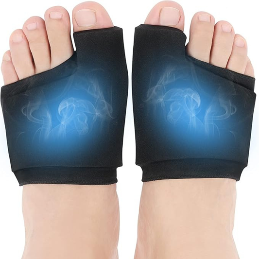 Hyggear Hot & Cold Bunion Fix, Ball of Foot Pain Relief Cold & Heat Therapy Gel Foot Ice Pack for Swelling, Plantar Fasciitis, Blisters, Bunions, Hallux Valgus, Sport Injuries